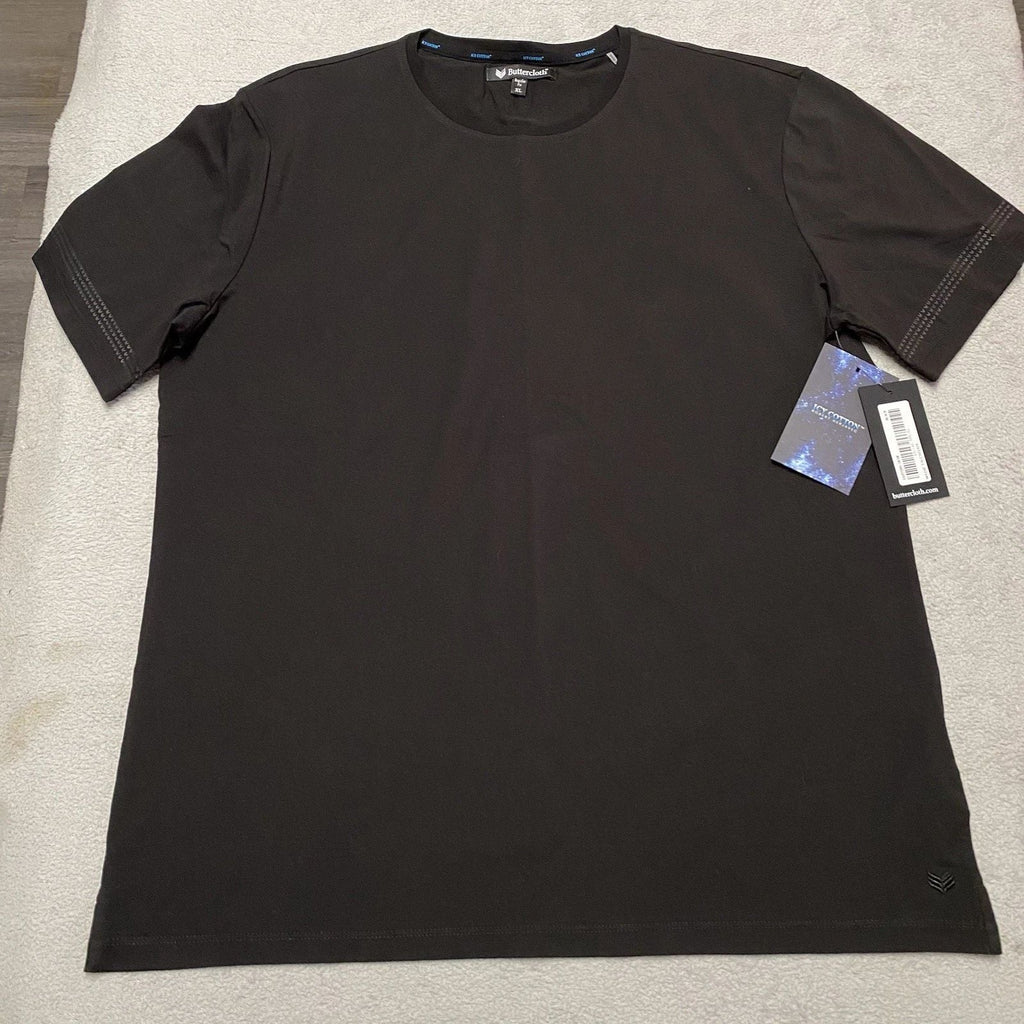 Butter Cloth T Shirt Mens XL Black Icy Cotton Minimalist Basic Casual NEW Unisex T-shirt, Sweatshirt, Hoodie, Long Sleeve Tee - T-Shirt, Sweatshirt, Hoodie