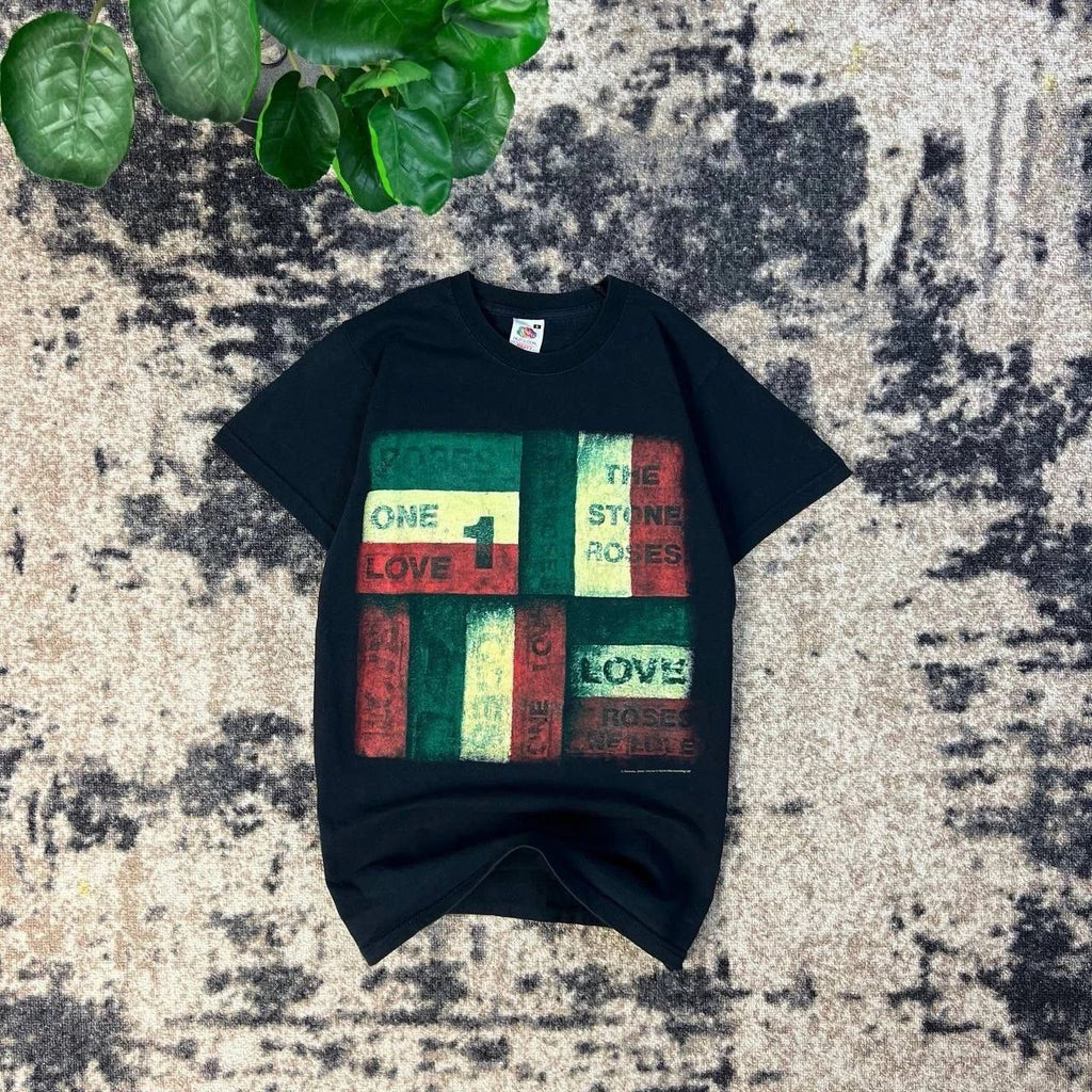 The stone roses t-shirt rock punk koszulka official merch vintage Unisex T-shirt, Sweatshirt, Hoodie, Long Sleeve Tee - T-Shirt, Sweatshirt, Hoodie
