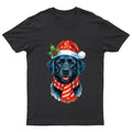 Black Labrador Dog Christmas Holidays Mens T-Shirt Womens Tee Graphic Unisex Unisex T-shirt, Sweatshirt, Hoodie, Long Sleeve Tee - T-Shirt, Sweatshirt, Hoodie