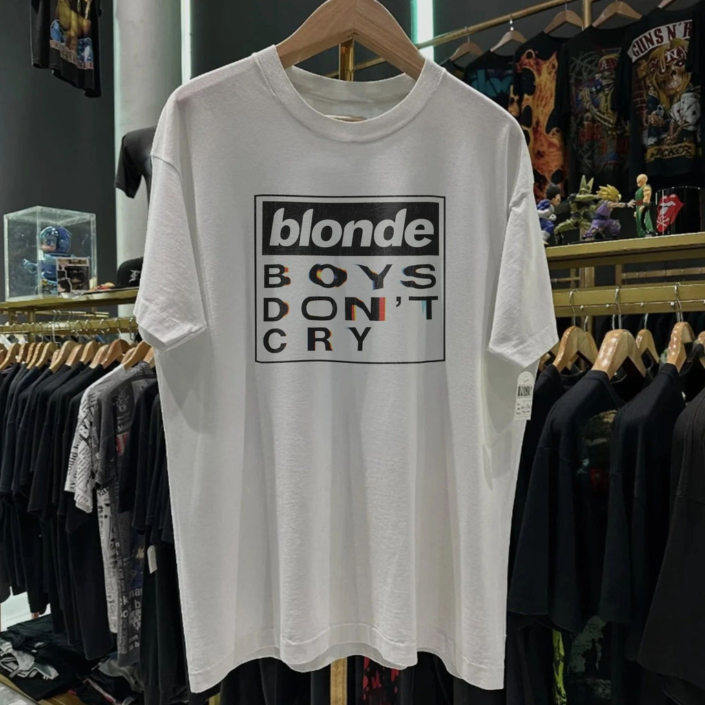 2016 Frank Ocean Blonde Aged T-Shirt White M Unisex T-shirt, Sweatshirt, Hoodie, Long Sleeve Tee - T-Shirt, Sweatshirt, Hoodie