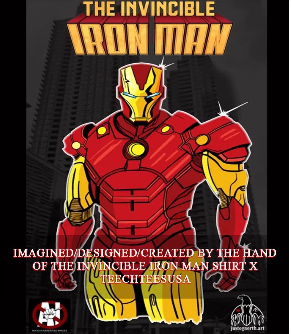 The Invincible Iron Man T-shirt Unisex T-shirt, Sweatshirt, Hoodie, Long Sleeve Tee - T-Shirt, Sweatshirt, Hoodie
