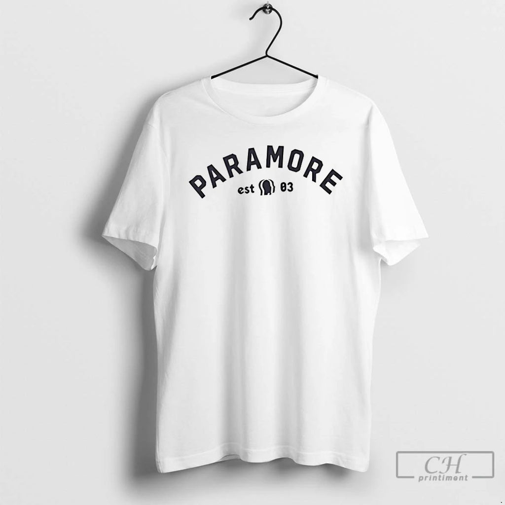Classic Paramore Established Logo T Shirts Unisex T-shirt, Sweatshirt, Hoodie, Long Sleeve Tee - T-Shirt, Sweatshirt, Hoodie