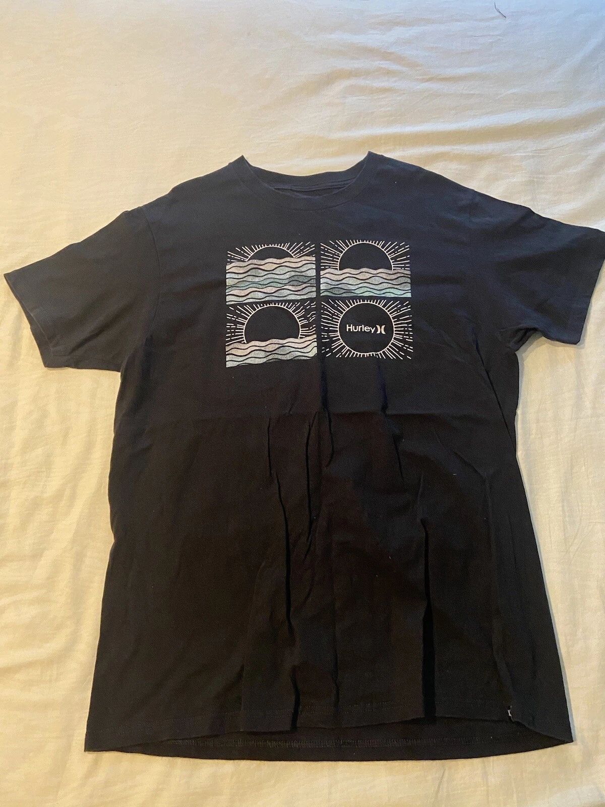 Hurley Brand Surfing Company T-Shirt Size Large Black Unisex T-shirt, Sweatshirt, Hoodie, Long Sleeve Tee - T-Shirt, Sweatshirt, Hoodie