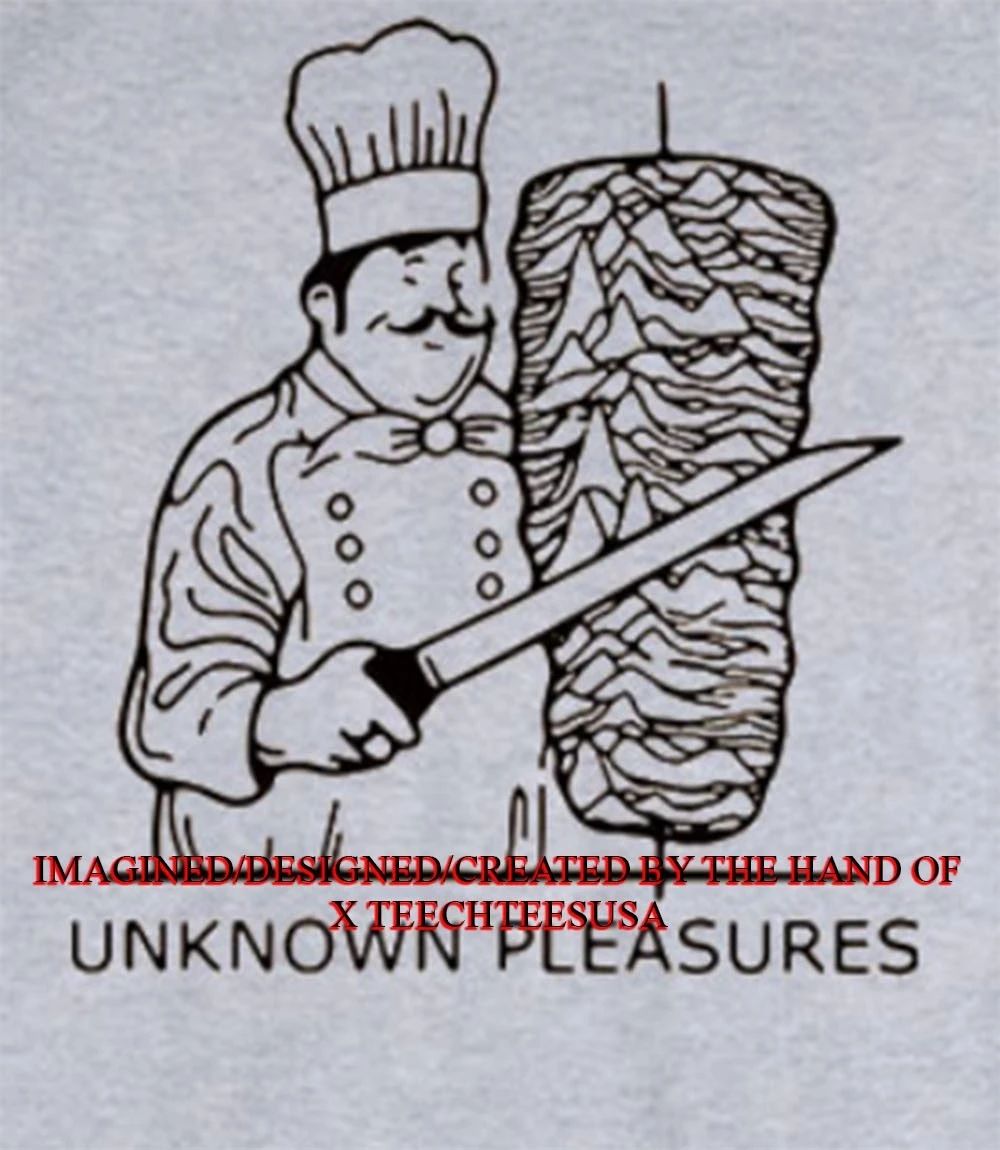 Unknown pleasures kebab joy division parody shirt Unisex T-shirt, Sweatshirt, Hoodie, Long Sleeve Tee - T-Shirt, Sweatshirt, Hoodie