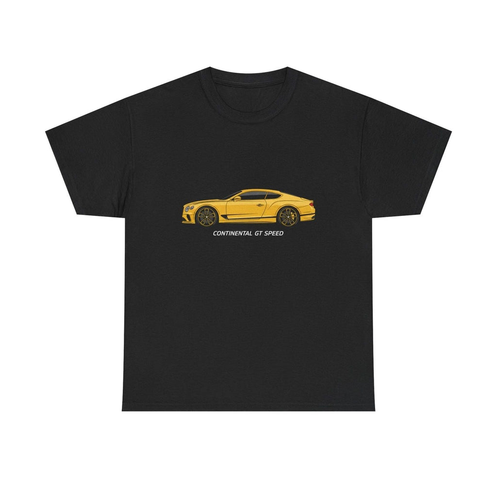 Bentley Continental GT Speed Coupe Illustration Black Tee Graphic T-Shirt Unisex T-shirt, Sweatshirt, Hoodie, Long Sleeve Tee - T-Shirt, Sweatshirt, Hoodie