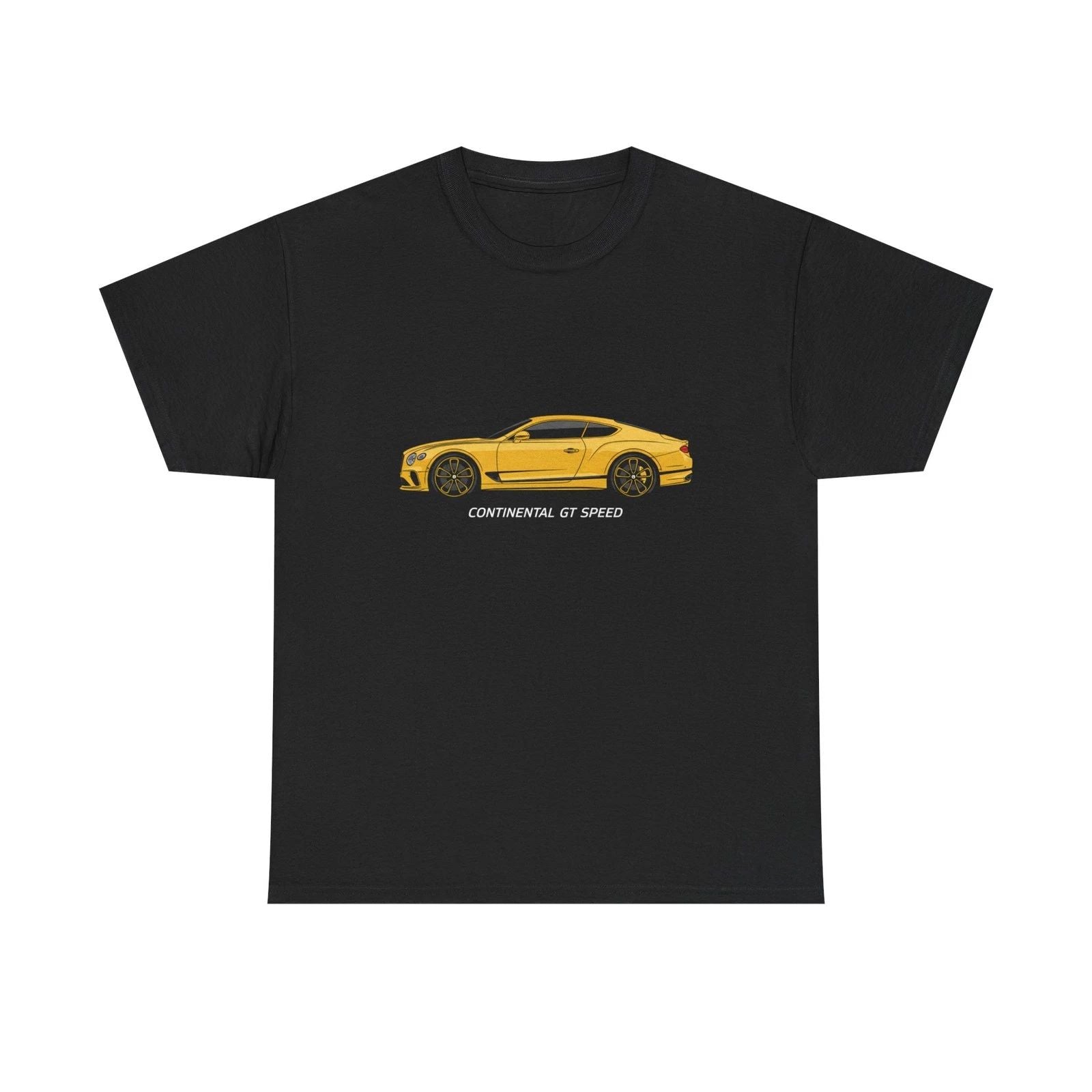 Bentley Continental GT Speed Coupe Illustration Black Tee Graphic T-Shirt Unisex T-shirt, Sweatshirt, Hoodie, Long Sleeve Tee - T-Shirt, Sweatshirt, Hoodie