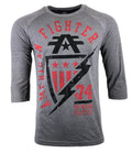 AMERICAN FIGHTER Men's T-Shirt CENTRAL RAGLAN Athletic Biker MMA S-3XL Unisex T-shirt, Sweatshirt, Hoodie, Long Sleeve Tee - T-Shirt, Sweatshirt, Hoodie