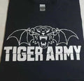 Tiger Army Punk rock hardcore thrash band T shirt tee music band bat Unisex T-shirt, Sweatshirt, Hoodie, Long Sleeve Tee - T-Shirt, Sweatshirt, Hoodie
