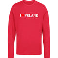 I Love Poland Long Sleeve T Shirt,Polish Pride T Shirt,Polska patriotic Gift Top Unisex T-shirt, Sweatshirt, Hoodie, Long Sleeve Tee - T-Shirt, Sweatshirt, Hoodie