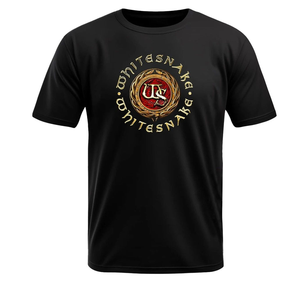 WhiteSnake Serpents Black  T-Shirt I Light Polyester I Short Sleeve I Hard Rock Unisex T-shirt, Sweatshirt, Hoodie, Long Sleeve Tee - T-Shirt, Sweatshirt, Hoodie