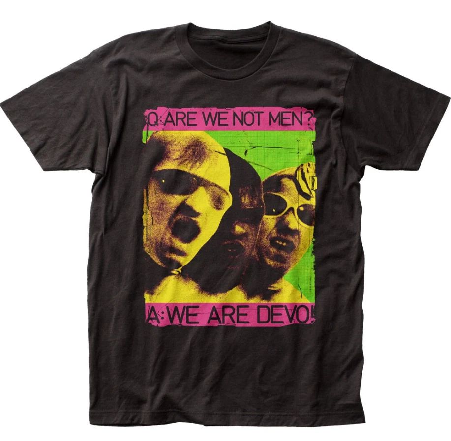 Devo We Are DEVO T Mens T Shirt Rock and Roll Music Classic Band Tee New Black Unisex T-shirt, Sweatshirt, Hoodie, Long Sleeve Tee - T-Shirt, Sweatshirt, Hoodie