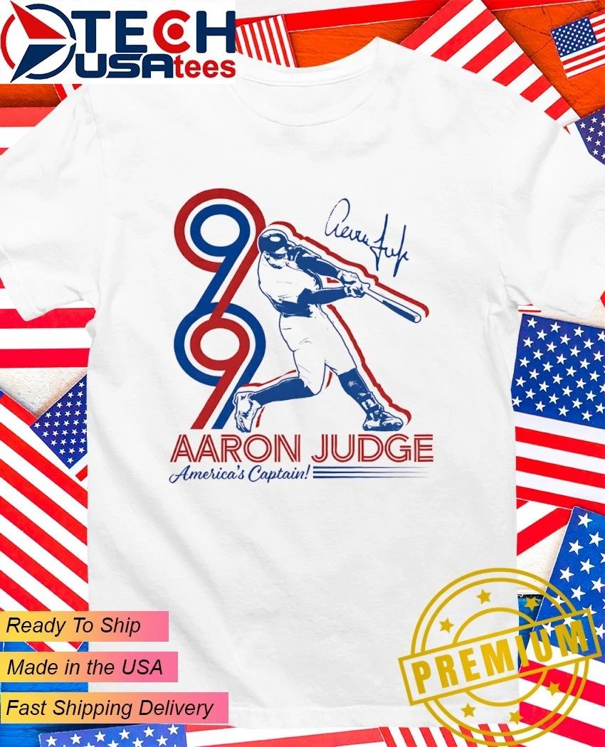 Aaron Judge 99 Americas Captain New York Yankees signature shirt Unisex T-shirt, Sweatshirt, Hoodie, Long Sleeve Tee - T-Shirt, Sweatshirt, Hoodie