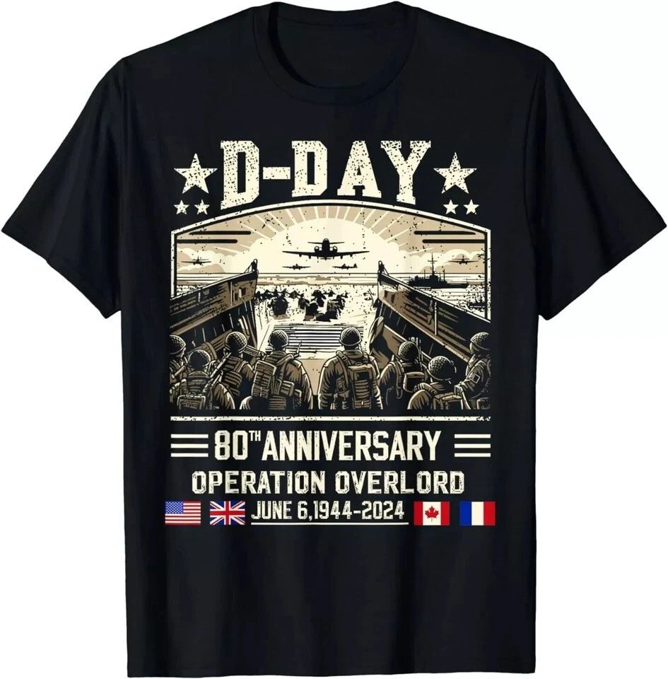 D-Day Dwight D. Eisenhower Quote D-Day 80th anniversary T-Shirt Unisex T-shirt, Sweatshirt, Hoodie, Long Sleeve Tee - T-Shirt, Sweatshirt, Hoodie