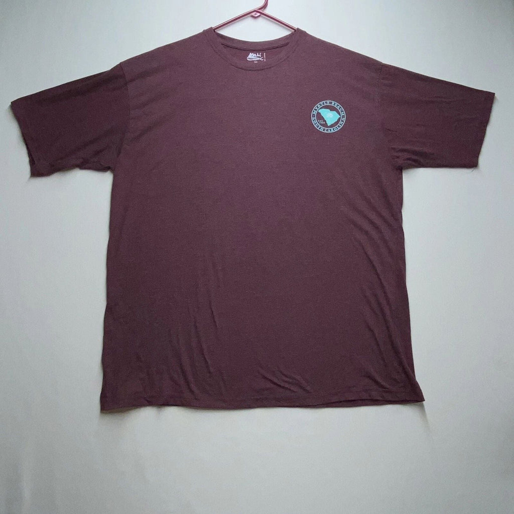 Mahi Surf Co. Myrtle Beach South Carolina Maroon T-SHIRT 2XL Unisex T-shirt, Sweatshirt, Hoodie, Long Sleeve Tee - T-Shirt, Sweatshirt, Hoodie