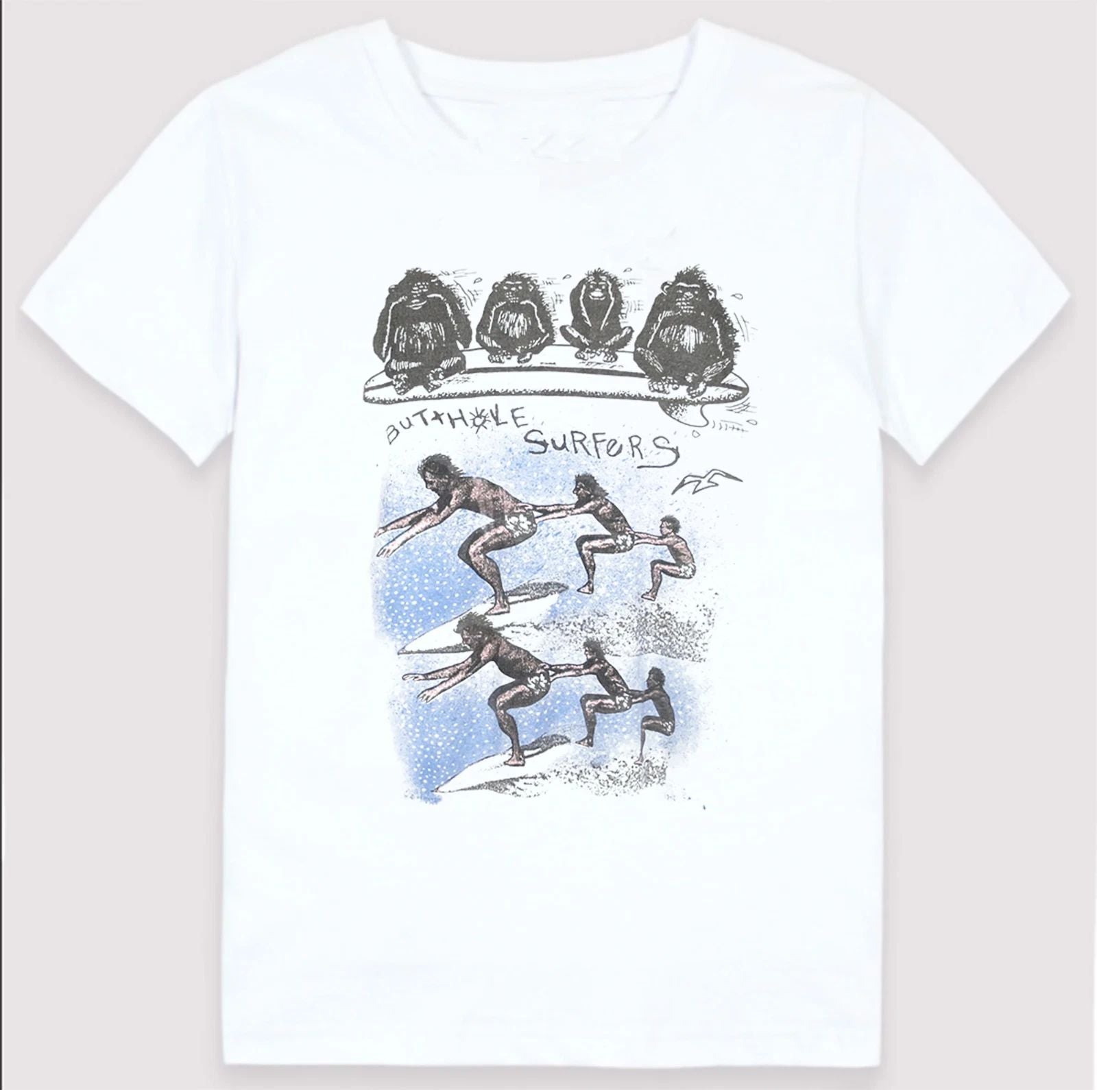 Butthole Surfers The Hurdy Gurdy Man Cotton White Unisex S-4XL T-shirt Unisex T-shirt, Sweatshirt, Hoodie, Long Sleeve Tee - T-Shirt, Sweatshirt, Hoodie