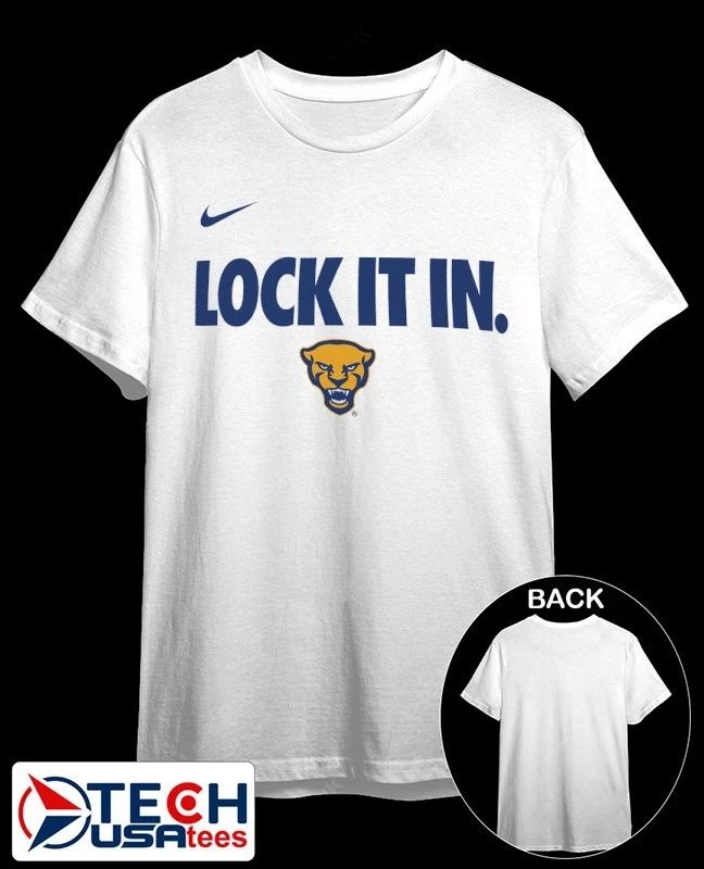 Lock it in Pitt Panthers 2026 On-Court Bench shirt Unisex T-shirt, Sweatshirt, Hoodie, Long Sleeve Tee - T-Shirt, Sweatshirt, Hoodie