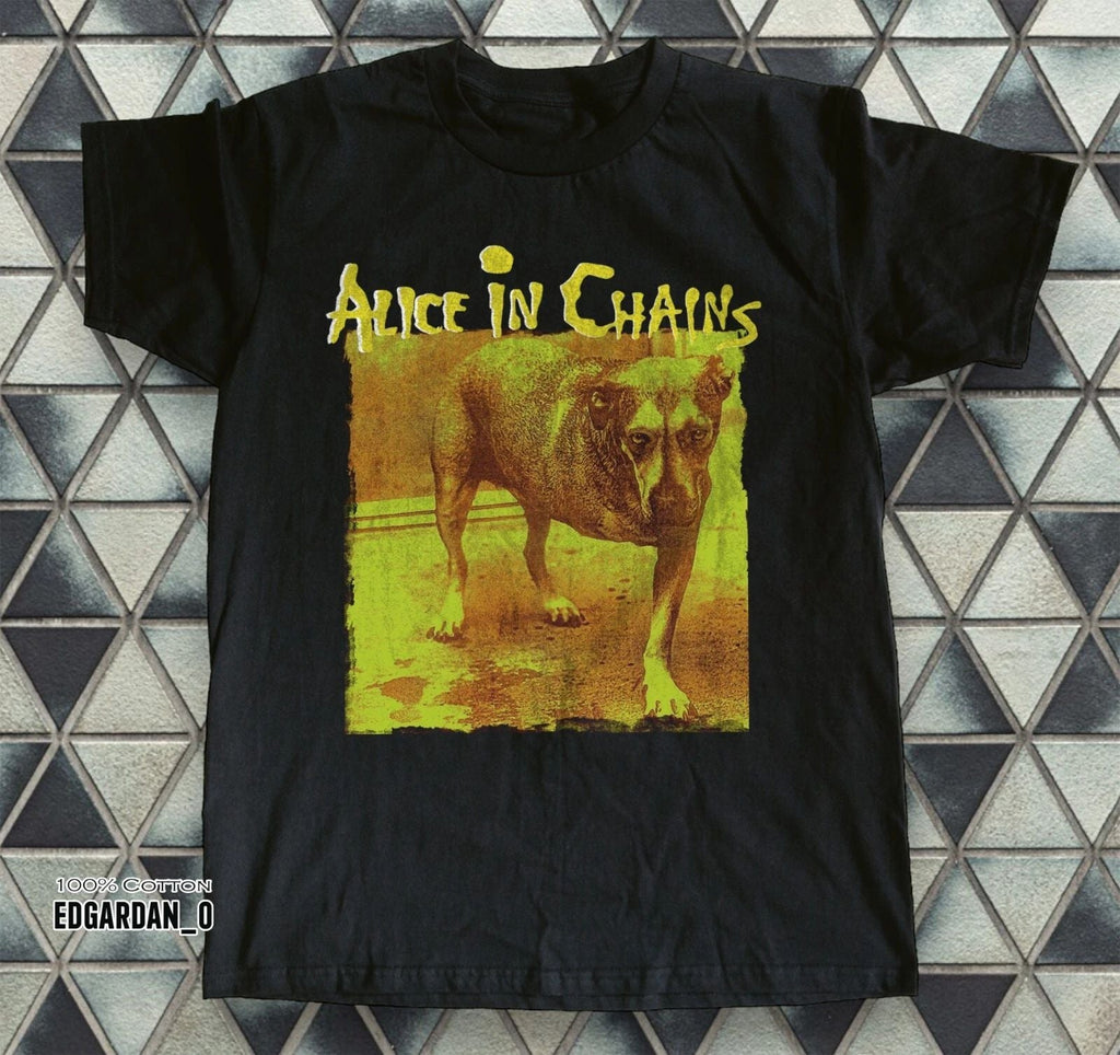 Alice in Chains Album Anniversary Black Unisex T-shirt Size S-5XL Unisex T-shirt, Sweatshirt, Hoodie, Long Sleeve Tee - T-Shirt, Sweatshirt, Hoodie