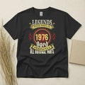 50th Birthday Shirt Born In 1976 50 Years Old Gifts Legend TShirt Fifty Bday Tee Unisex T-shirt, Sweatshirt, Hoodie, Long Sleeve Tee - T-Shirt, Sweatshirt, Hoodie