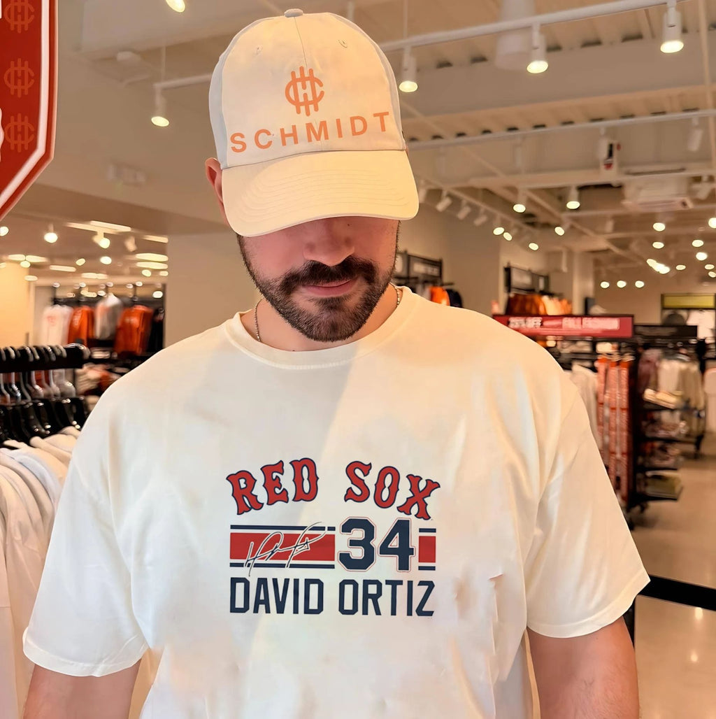 Boston Red Sox David Ortiz Signature Name & Number shirt Unisex T-shirt, Sweatshirt, Hoodie, Long Sleeve Tee - T-Shirt, Sweatshirt, Hoodie