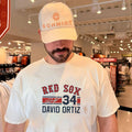 Boston Red Sox David Ortiz Signature Name & Number shirt Unisex T-shirt, Sweatshirt, Hoodie, Long Sleeve Tee - T-Shirt, Sweatshirt, Hoodie
