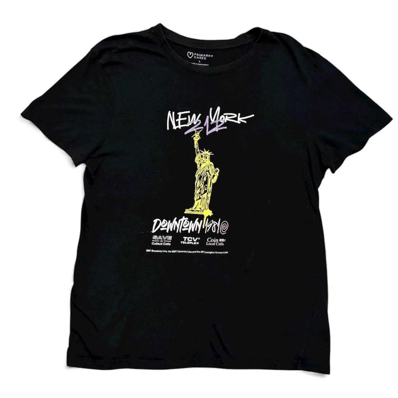 Vintage Style New York City T-Shirt Mens M Black Graphic Tee Statue of Liberty Unisex T-shirt, Sweatshirt, Hoodie, Long Sleeve Tee - T-Shirt, Sweatshirt, Hoodie