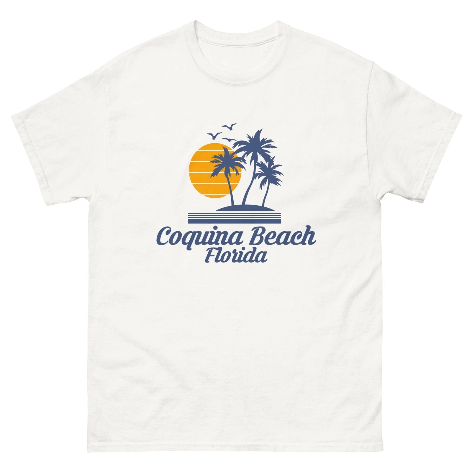 Coquina Beach Florida FL Unisex T-Shirt Unisex T-shirt, Sweatshirt, Hoodie, Long Sleeve Tee - T-Shirt, Sweatshirt, Hoodie