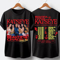 Katseye The Beautiful Chaos Tour 2025 T-shirt, Katseye Beautiful Chaos Tracklist Unisex T-shirt, Sweatshirt, Hoodie, Long Sleeve Tee - T-Shirt, Sweatshirt, Hoodie