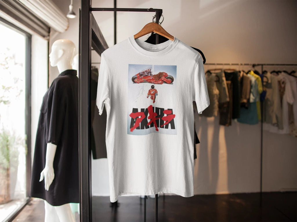AKIRA TSHIRT MANGA CULT JAPANESE SCFI 80S ANIMATED FILM ADULTS KIDS Unisex T-shirt, Sweatshirt, Hoodie, Long Sleeve Tee - T-Shirt, Sweatshirt, Hoodie