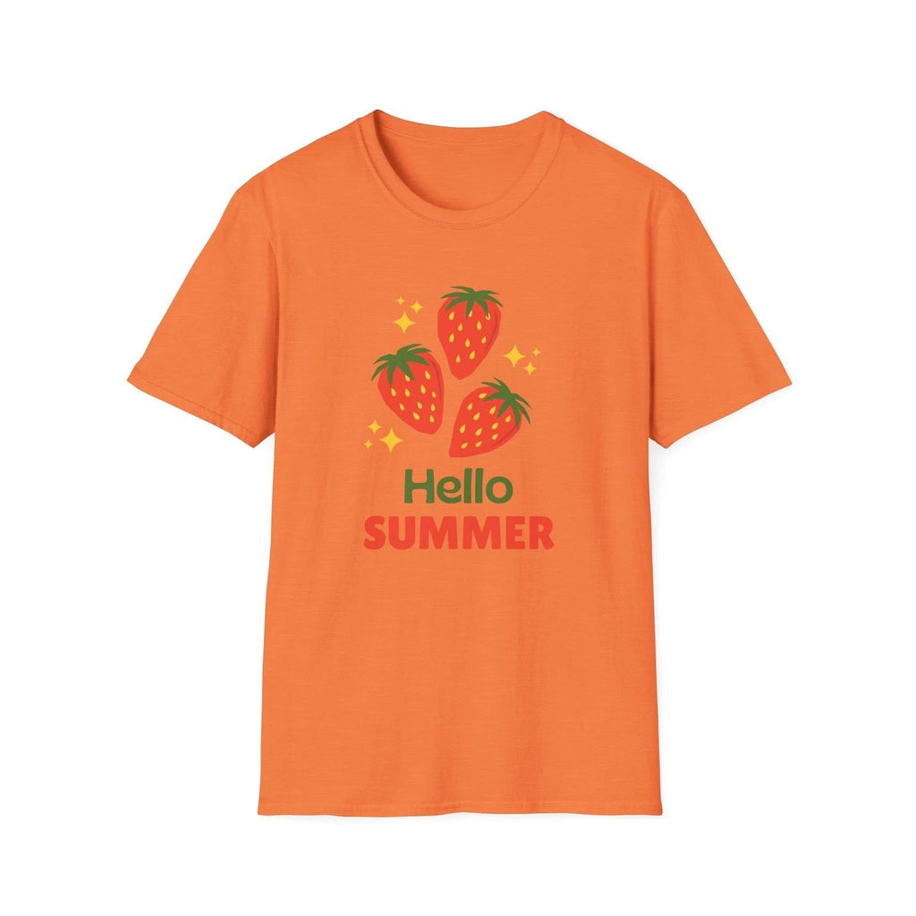 Comfort Colors Hello Summer T-Shirt, Graphic Tee,Beach Tshirt,Ocean Tee Unisex T-shirt, Sweatshirt, Hoodie, Long Sleeve Tee - T-Shirt, Sweatshirt, Hoodie