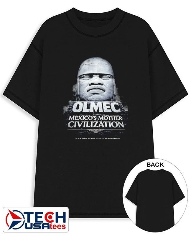 The Olmec Mexicos Mother Civilization shirt Unisex T-shirt, Sweatshirt, Hoodie, Long Sleeve Tee - T-Shirt, Sweatshirt, Hoodie