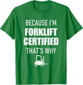 Funny Forklift Certified Driver Quote For Warehouse Unisex T-Shirt Unisex T-shirt, Sweatshirt, Hoodie, Long Sleeve Tee - T-Shirt, Sweatshirt, Hoodie