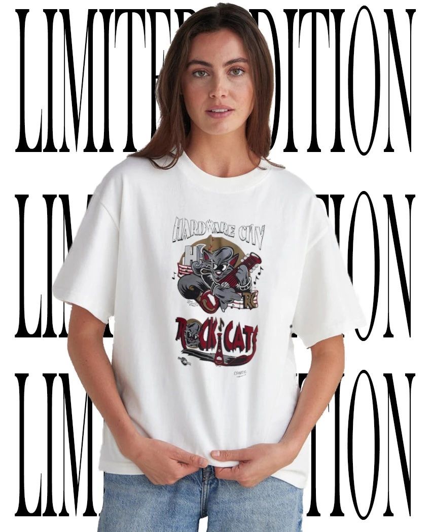 Hardware City Rock Cats shirt Unisex T-shirt, Sweatshirt, Hoodie, Long Sleeve Tee - T-Shirt, Sweatshirt, Hoodie