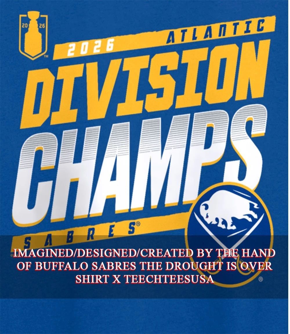 Buffalo Sabres 2026 Atlantic Division Champs logo shirt Unisex T-shirt, Sweatshirt, Hoodie, Long Sleeve Tee - T-Shirt, Sweatshirt, Hoodie