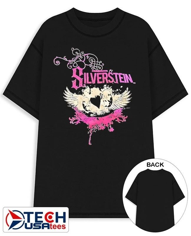 Silverstein vintage logo shirt Unisex T-shirt, Sweatshirt, Hoodie, Long Sleeve Tee - T-Shirt, Sweatshirt, Hoodie