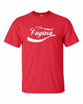 I ENJOY VAGINA Funny Cool Like Coke College Red Shirt  Men's Tee Shirt  196 Unisex T-shirt, Sweatshirt, Hoodie, Long Sleeve Tee - T-Shirt, Sweatshirt, Hoodie