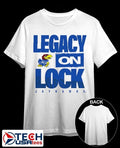 Legacy On Lock Kansas Jayhawks shirt Unisex T-shirt, Sweatshirt, Hoodie, Long Sleeve Tee - T-Shirt, Sweatshirt, Hoodie
