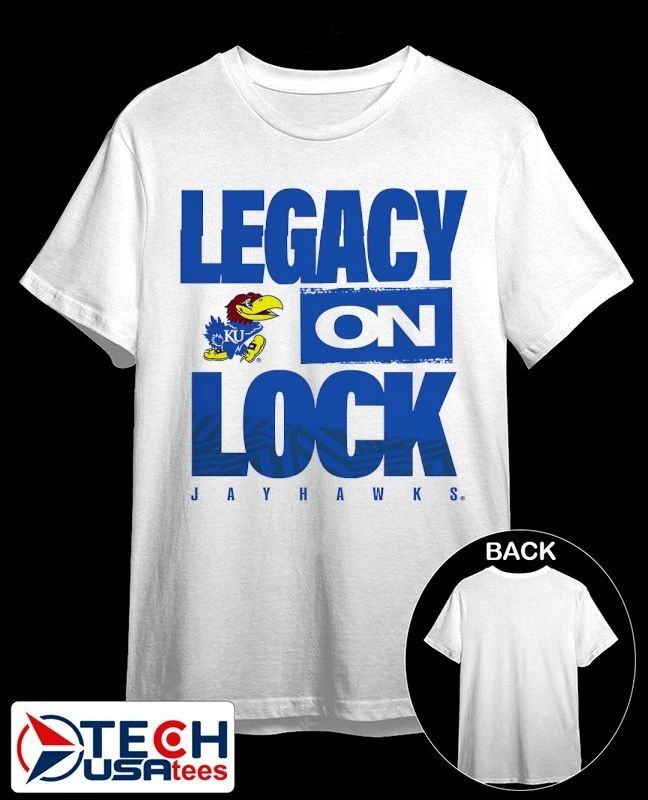 Legacy On Lock Kansas Jayhawks shirt Unisex T-shirt, Sweatshirt, Hoodie, Long Sleeve Tee - T-Shirt, Sweatshirt, Hoodie