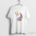 Classic Xmas Glasses Unicorn Rainbow Hair Holiday T Shirts Unisex T-shirt, Sweatshirt, Hoodie, Long Sleeve Tee - T-Shirt, Sweatshirt, Hoodie