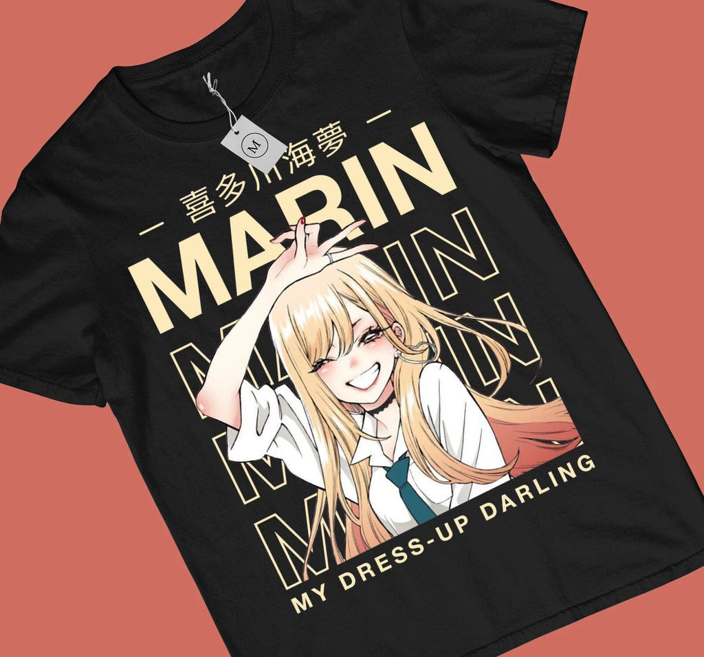 Marin Kitagawa Yellow Style My Dress Up Darling Unisex T-Shirt anime Lovers Unisex T-shirt, Sweatshirt, Hoodie, Long Sleeve Tee - T-Shirt, Sweatshirt, Hoodie