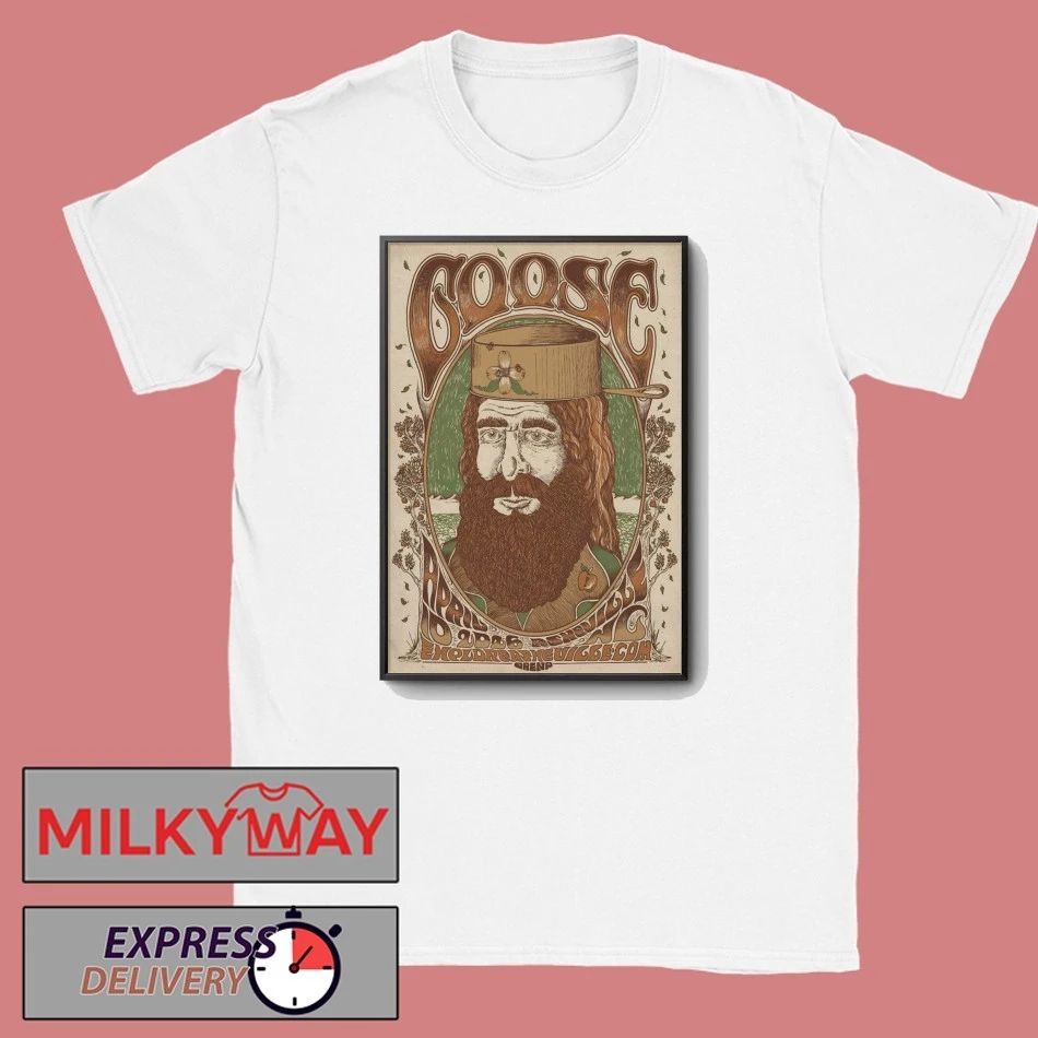 Goose Apr 10 2026 ExploreAsheville.com Arena In Asheville NC Poster shirt Unisex T-shirt, Sweatshirt, Hoodie, Long Sleeve Tee - T-Shirt, Sweatshirt, Hoodie