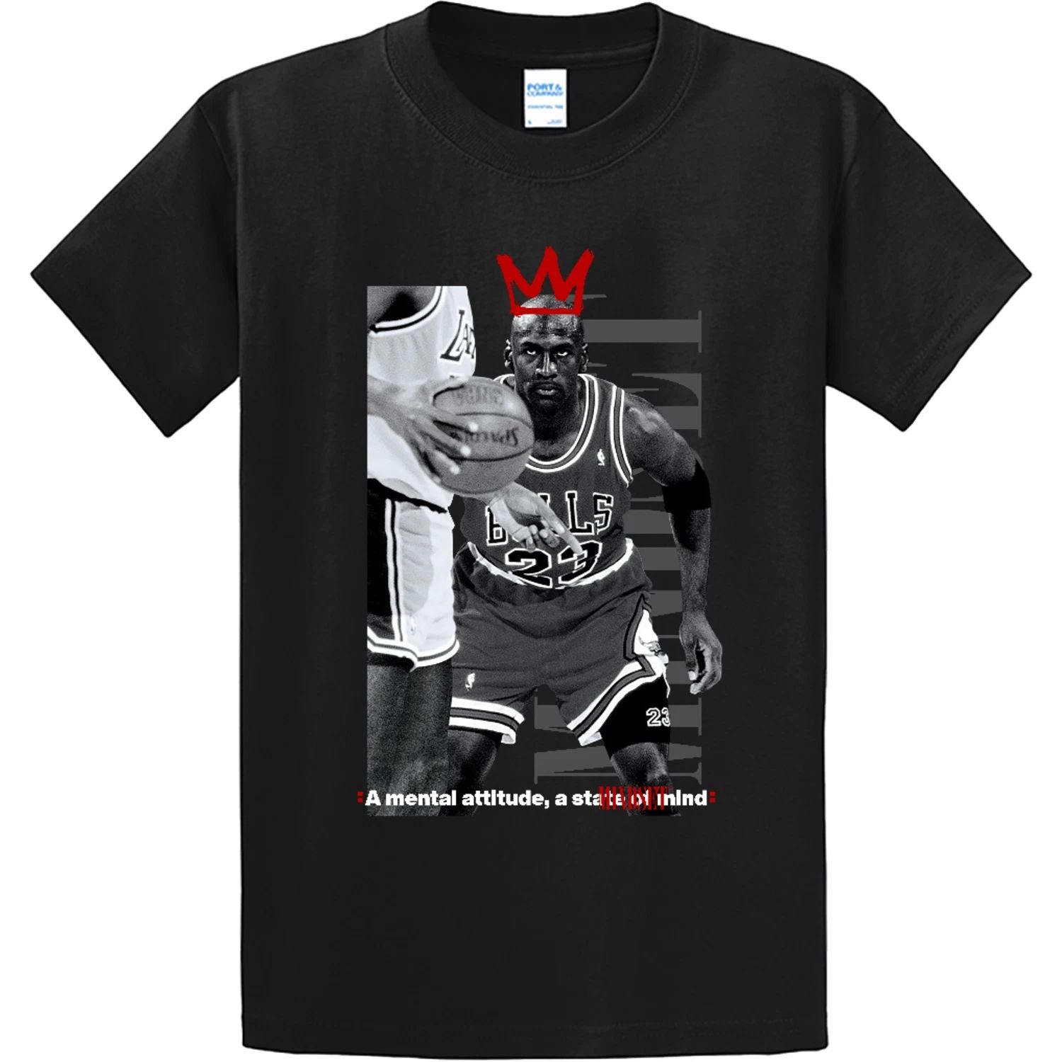 NEW STREETWEAR ON DEMAND 23 MJ MINDSET VOL 2 BLACK TEE SHIRT S-6XL MADE IN USA Unisex T-shirt, Sweatshirt, Hoodie, Long Sleeve Tee - T-Shirt, Sweatshirt, Hoodie