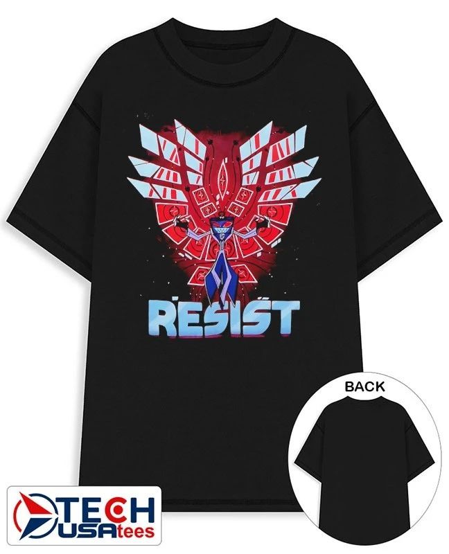 Hazbin Hotel Resist shirt Unisex T-shirt, Sweatshirt, Hoodie, Long Sleeve Tee - T-Shirt, Sweatshirt, Hoodie
