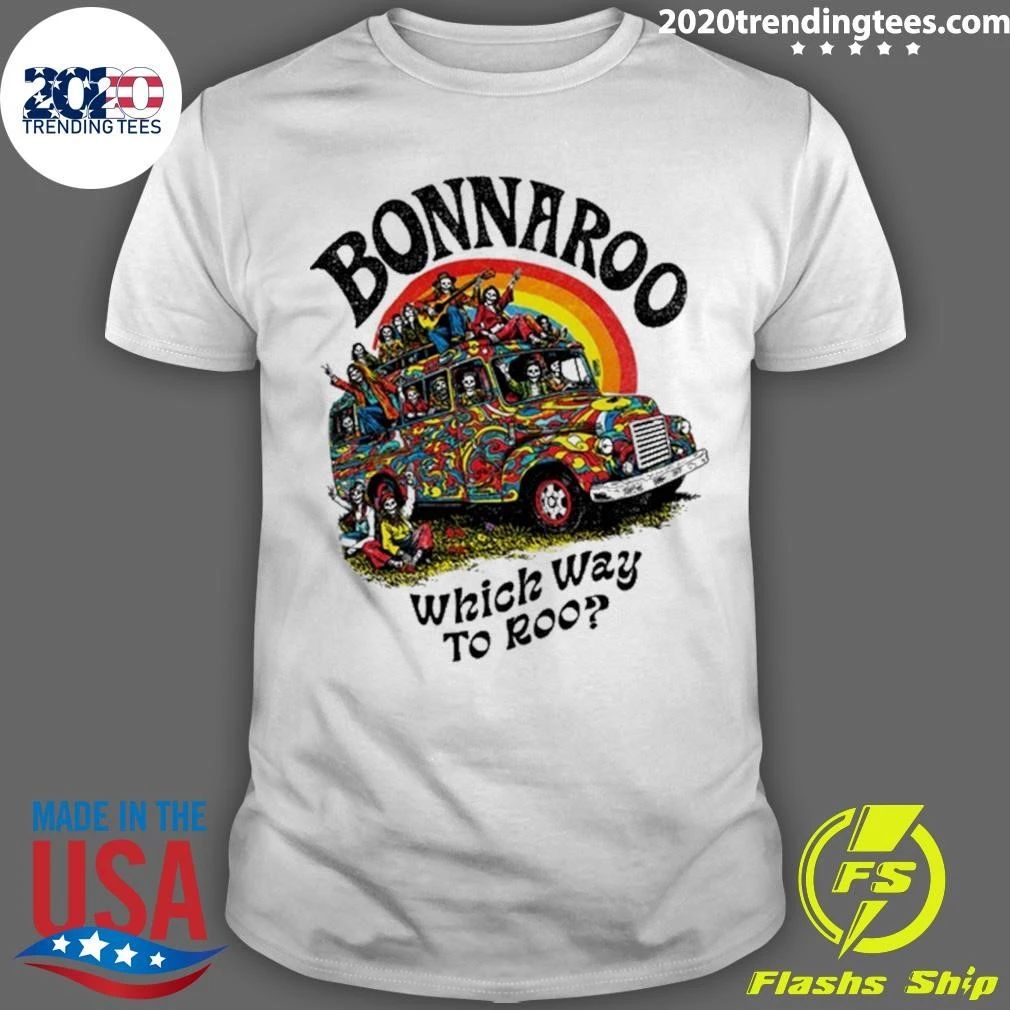 Bonnaroo Manchester Which Way To Roo 2026 Shirt Unisex T-shirt, Sweatshirt, Hoodie, Long Sleeve Tee - T-Shirt, Sweatshirt, Hoodie