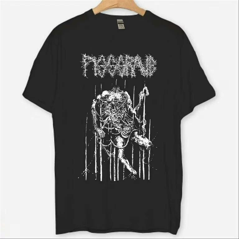 Pissgrave Music Band Black Cotton T Shirt Full Size S-5XL Unisex T-shirt, Sweatshirt, Hoodie, Long Sleeve Tee - T-Shirt, Sweatshirt, Hoodie
