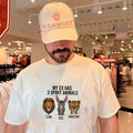 My ex has 3 spirit animals lion ass cheetah shirt Unisex T-shirt, Sweatshirt, Hoodie, Long Sleeve Tee - T-Shirt, Sweatshirt, Hoodie