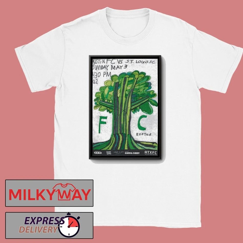 LIMITED May 3 2026 Austin FC vs. ST. Louis Health Care ATXFC Poster shirt Unisex T-shirt, Sweatshirt, Hoodie, Long Sleeve Tee - T-Shirt, Sweatshirt, Hoodie