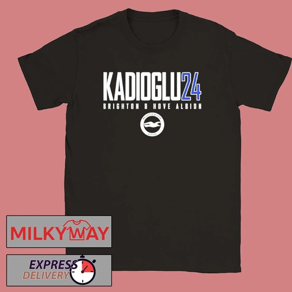 Ferdi Kadioglu 24 Brighton Hove Albion Elite Shirts Unisex T-shirt, Sweatshirt, Hoodie, Long Sleeve Tee - T-Shirt, Sweatshirt, Hoodie