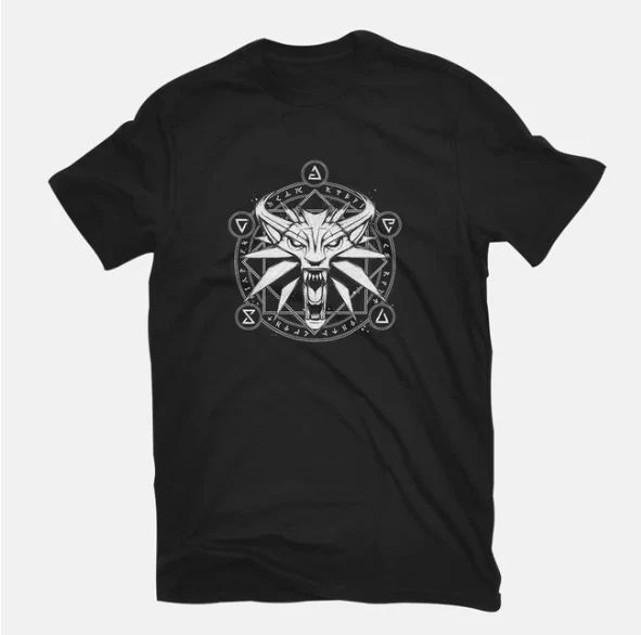 TeeFury | T-Shirt | Wolf Medallion | Mens Basic | S, XS, L, XL , XXL Unisex T-shirt, Sweatshirt, Hoodie, Long Sleeve Tee - T-Shirt, Sweatshirt, Hoodie