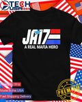JA17 A Real Mafia Hero logo shirt Unisex T-shirt, Sweatshirt, Hoodie, Long Sleeve Tee - T-Shirt, Sweatshirt, Hoodie