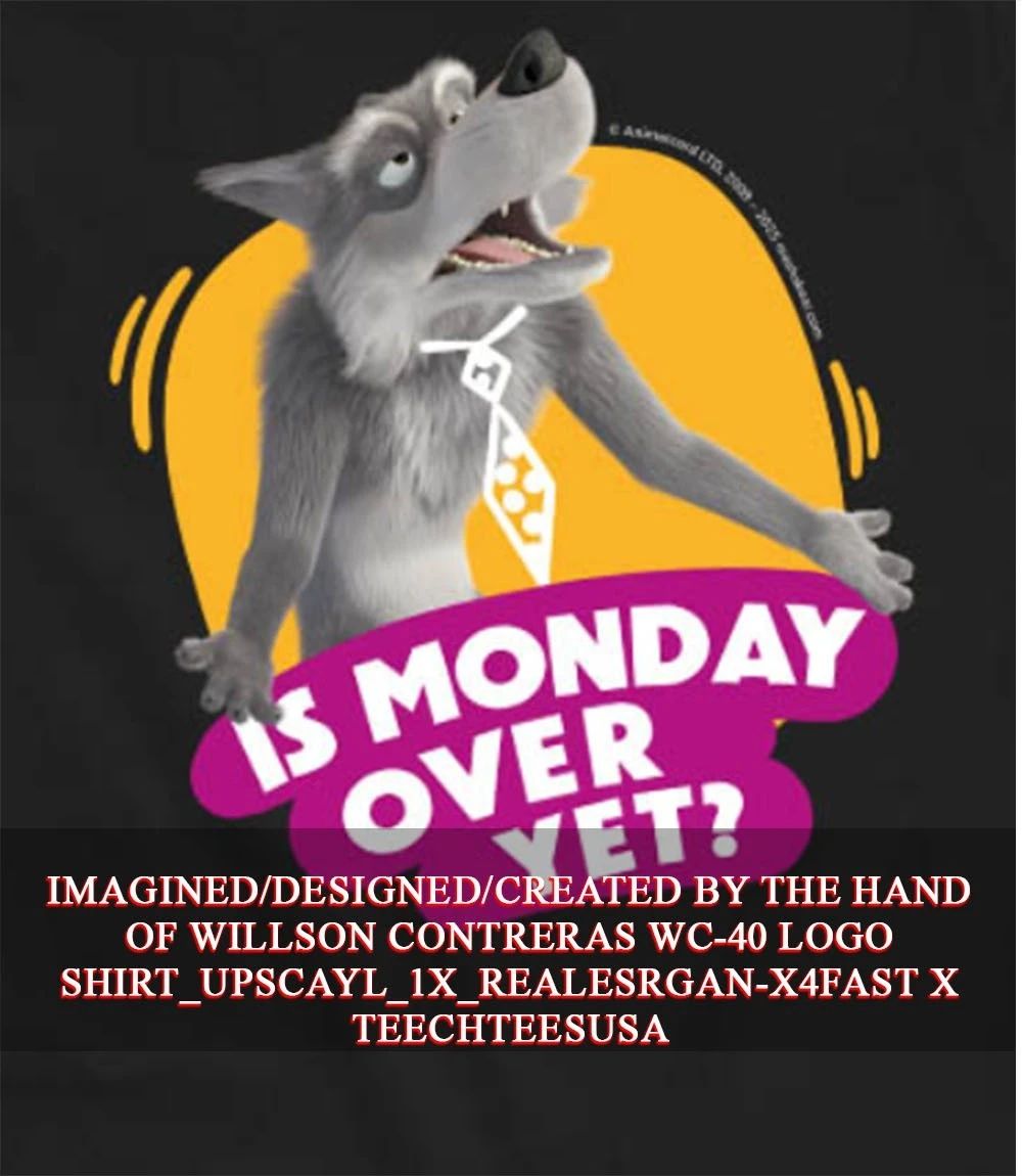 Wolf is monday over yet shirt Unisex T-shirt, Sweatshirt, Hoodie, Long Sleeve Tee - T-Shirt, Sweatshirt, Hoodie